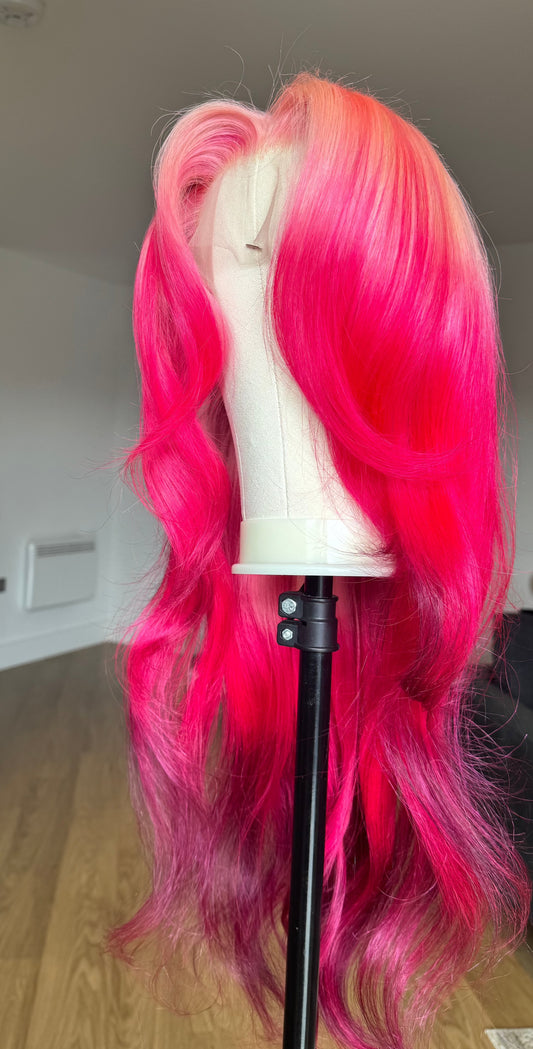 Pink Ombre Wig